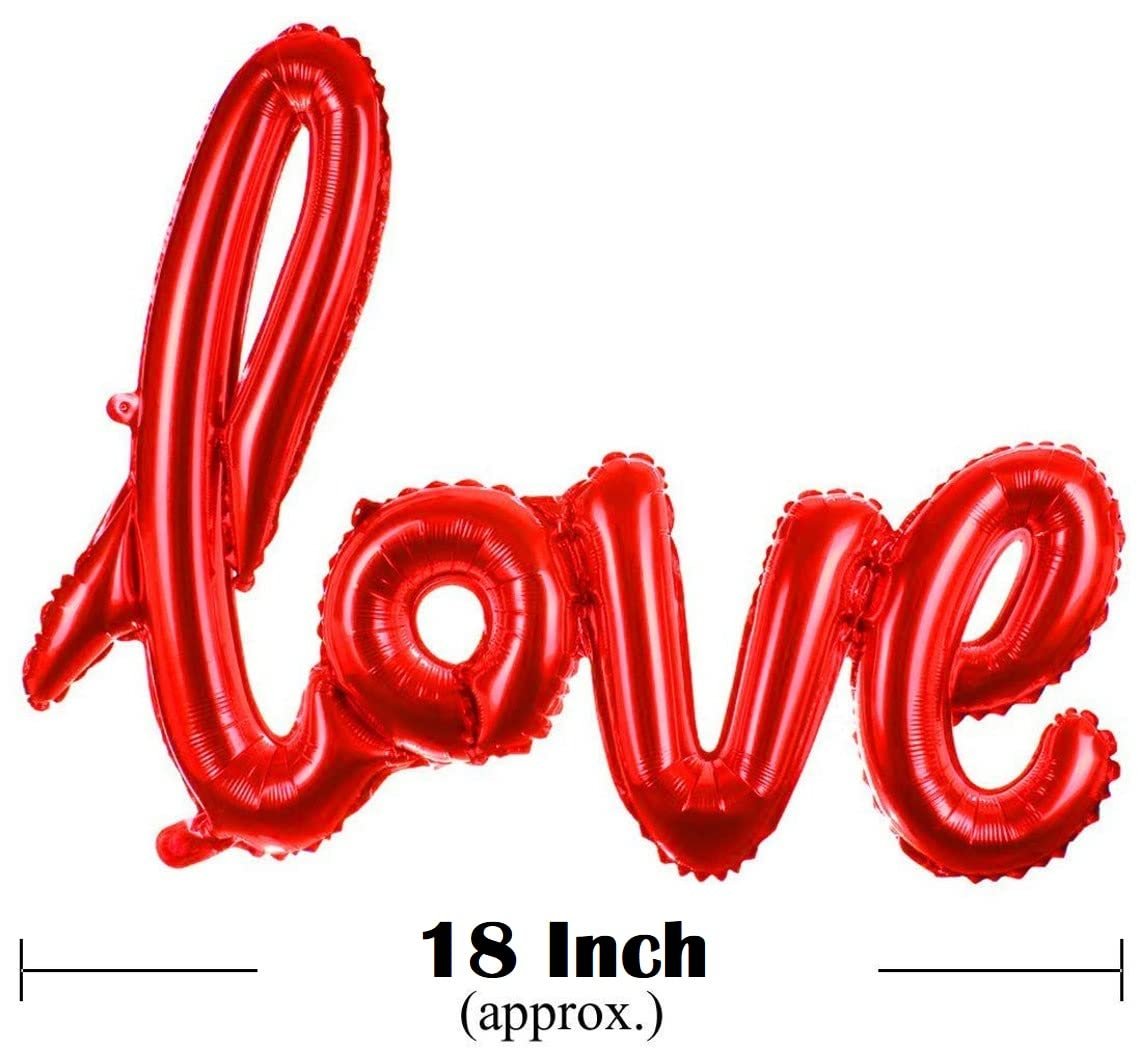 PERFECT VALENTINE DECORATIONS - Her heart will skip a beat when she-sees-this Canopy Of Balloons Attach Dangling Ribbon To Inflated Foil Heart Balloons And Let Them Float To The Ceiling Greet Her wi - Image 4
