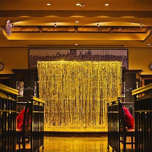 HK balloons 3ft x 6 ft Gold Foil Curtain Pack of 4 for Birthday, Anniversary, Marriage and Bachelorette Decoration - Image 4