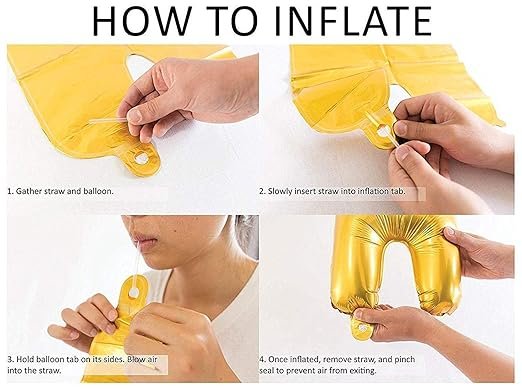 HK Balloons Heart Shaped Balloon Birthday, Anniversary, Valentine Balloons for Decoration, (I love you -Red- With Red white love balloons) - Image 4