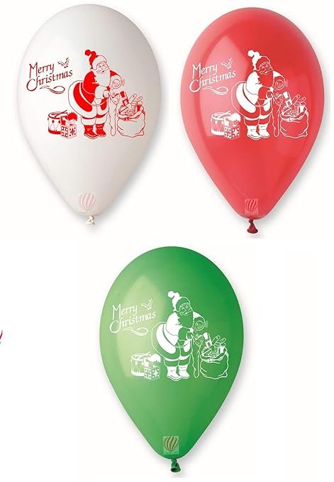 HK Balloons 100 PCS Christmas decorations items Balloons for Party Decorations