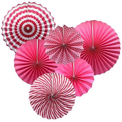 HK balloons Pack Of 62 Pcs White Happy Anniversary Banner With Balloons Heart Foil, Paper Fan Set Decoration Items Combo For Home Or Bedroom Decorations For Husband Wife - Image 5