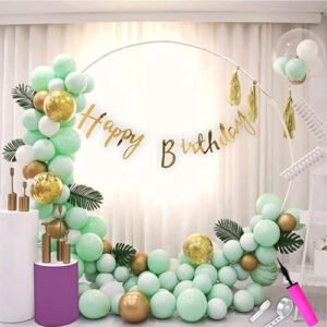 HK balloons Birthday Decoration Item Kit Combo