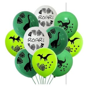 HK balloons Rubber Dinosaur Forest Jungle Themed Birthday Decoration