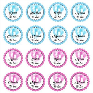 HK Balloons Badge Round Pin