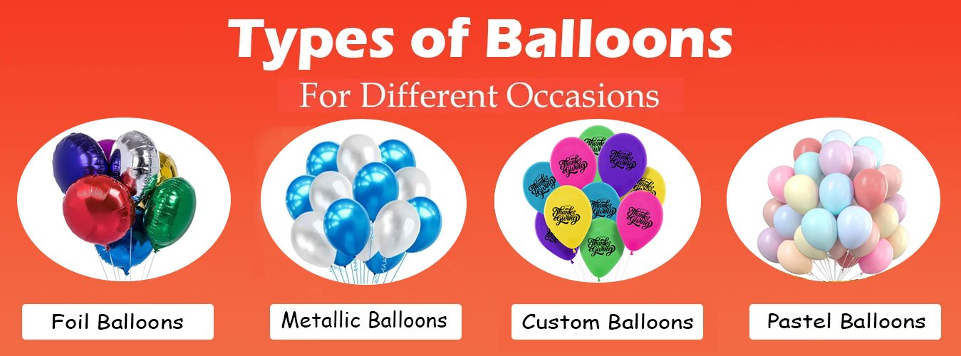 types of balloon
